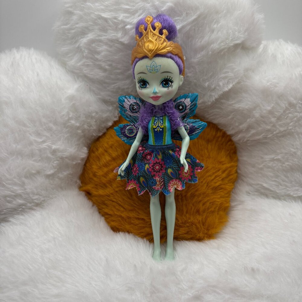 Enchantimals Patter Peacock Doll  Purple Hair Crown (SKU: 557TO)